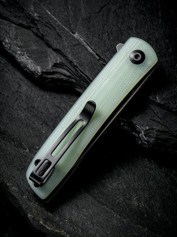Civivi Bo 2.92" Black Nitro-V Natural G10 Folding Knife by Brad Zinker C20009B-4