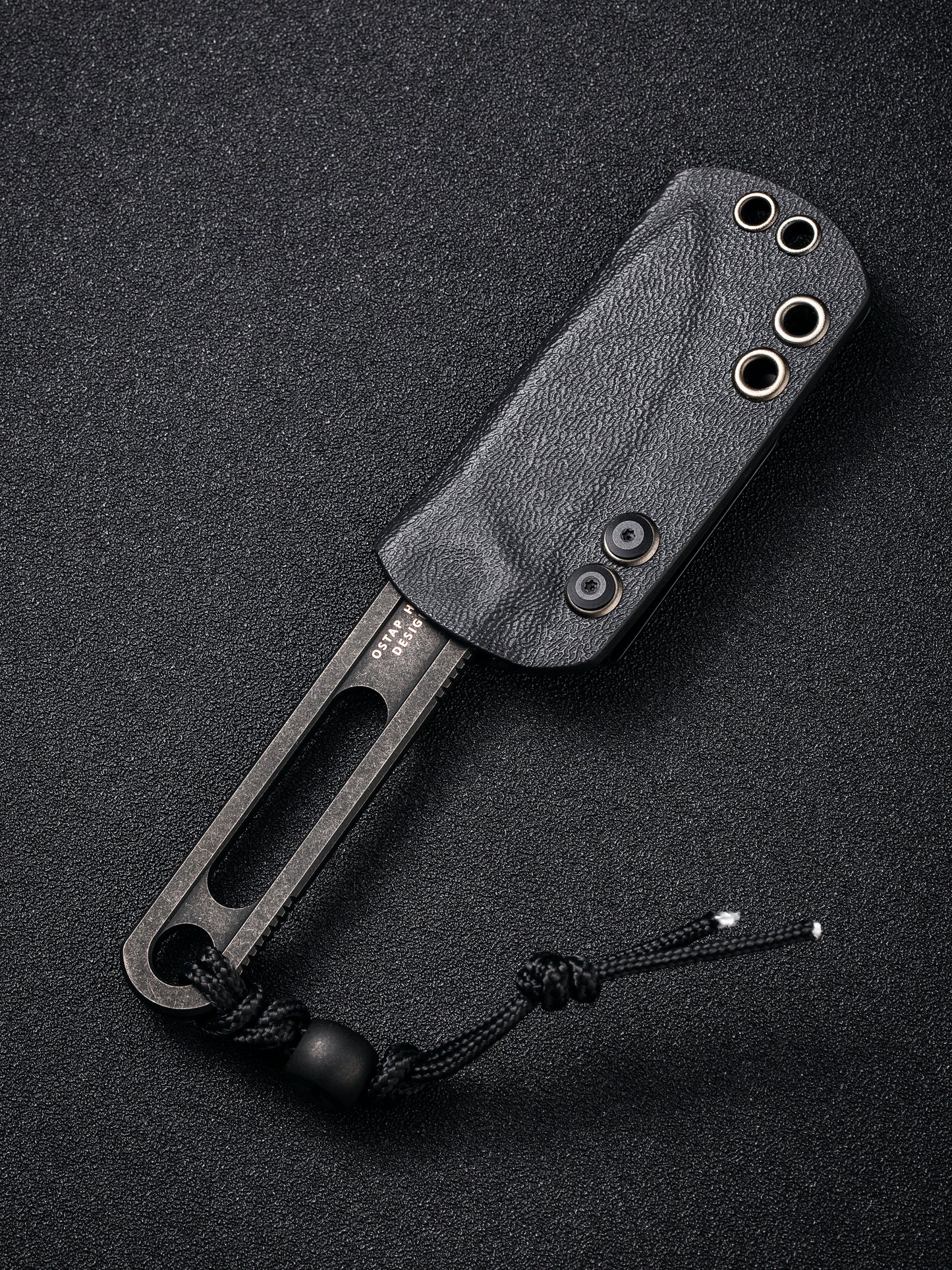 Civivi Minimis 2.22" Black 10Cr15CoMoV Neck Knife by Ostap Hel C20026-1