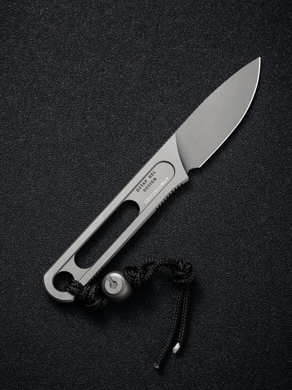 Civivi Minimis 2.22" Stonewashed 10Cr15CoMoV Neck Knife by Ostap Hel C20026-2