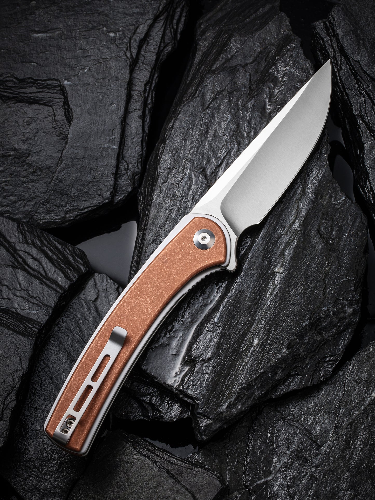 Civivi Asticus 3.8" D2 Copper Folding Knife C2002F
