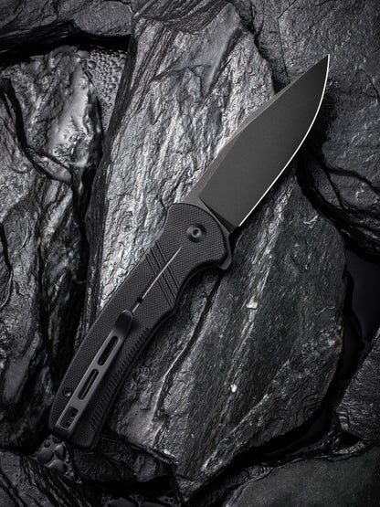 Civivi Cogent 3.47" Sandvik 14C28N Black G10 Folding Knife C20038D-1