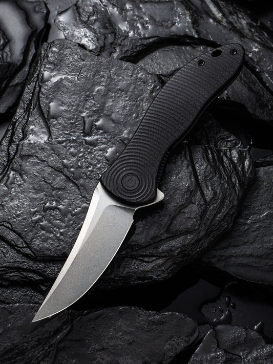 Civivi Synergy 3 3.24" Nitro-V Black G10 Folding Knife by Jim O'Young C20075A-1