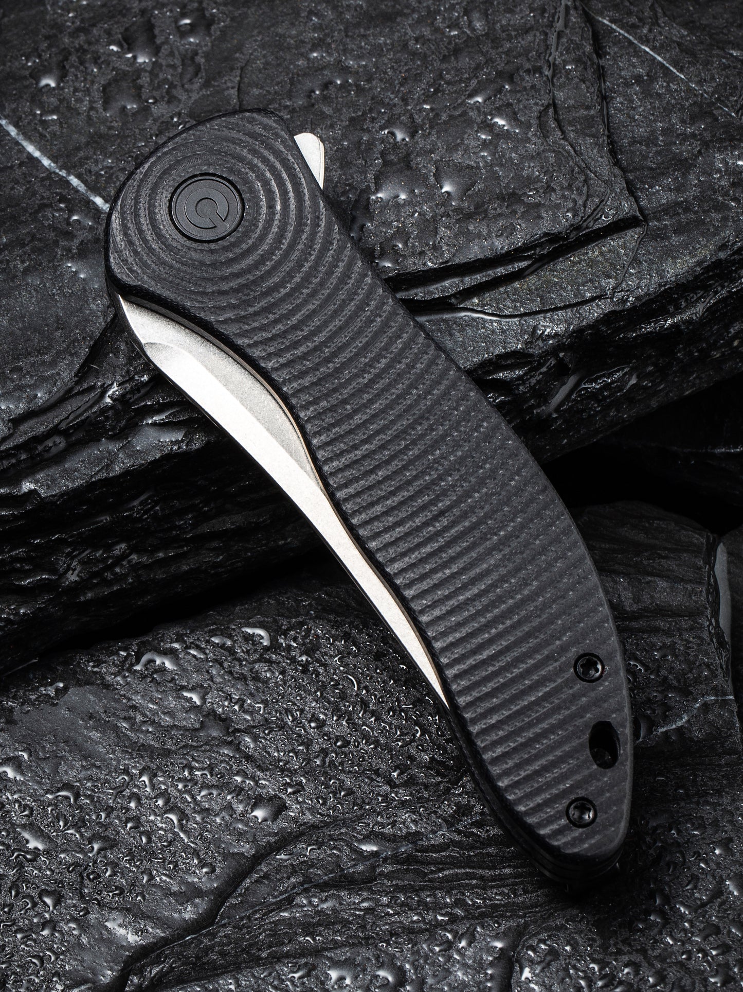 Civivi Synergy 3 3.24" Nitro-V Black G10 Folding Knife by Jim O'Young C20075A-1