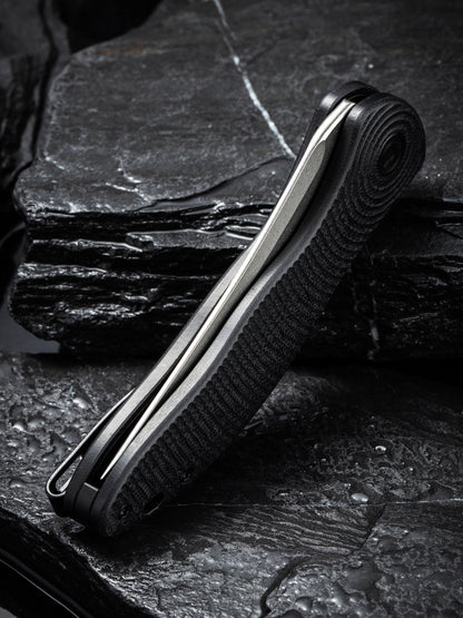 Civivi Synergy 3 Tanto 3.24" Nitro-V Black G10 Folding Knife by Jim O'Young C20075B-1