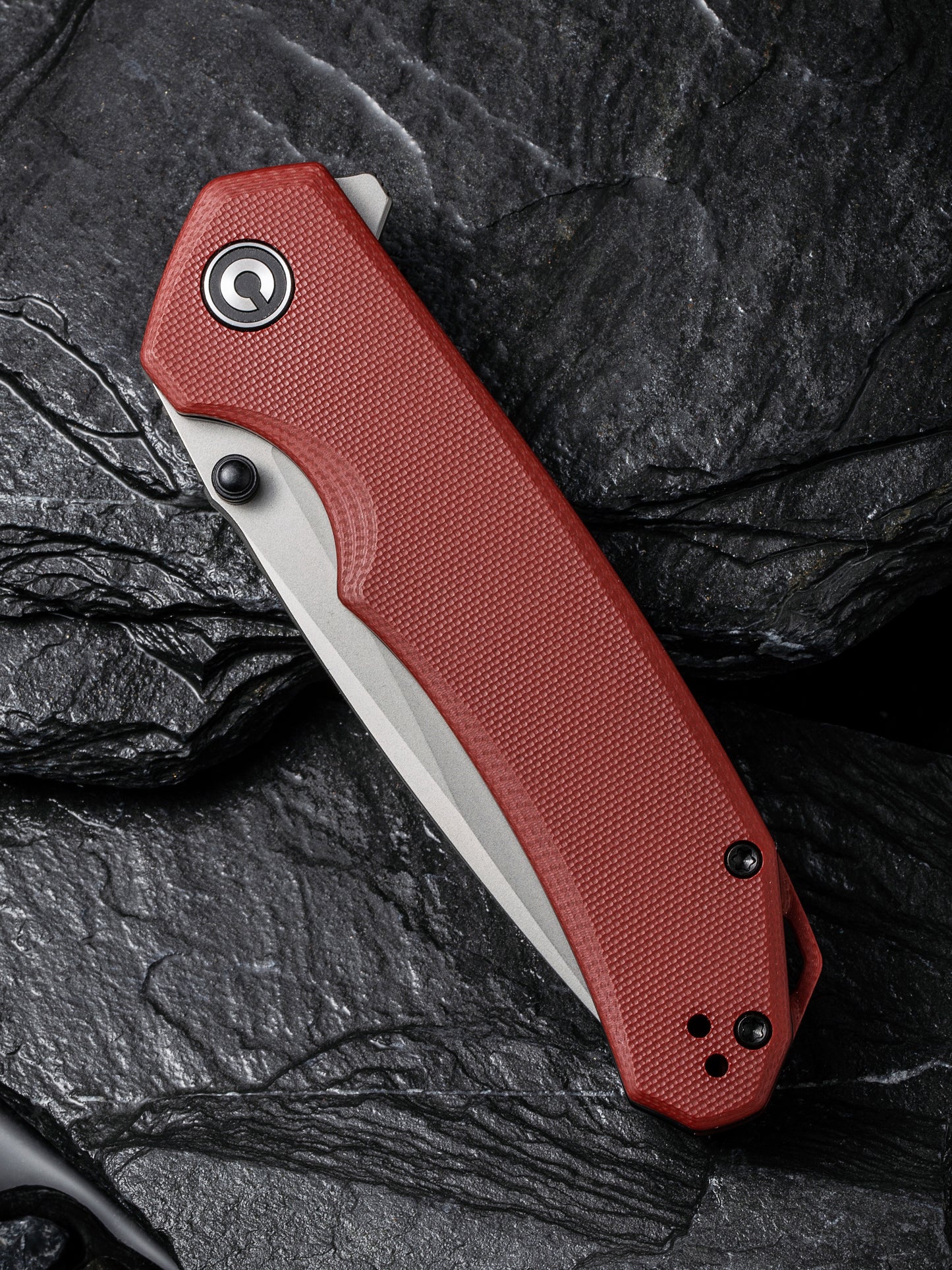 Civivi Brazen 3.46" Sandvik 14C28N Burgundy G10 Folding Knife C2102B