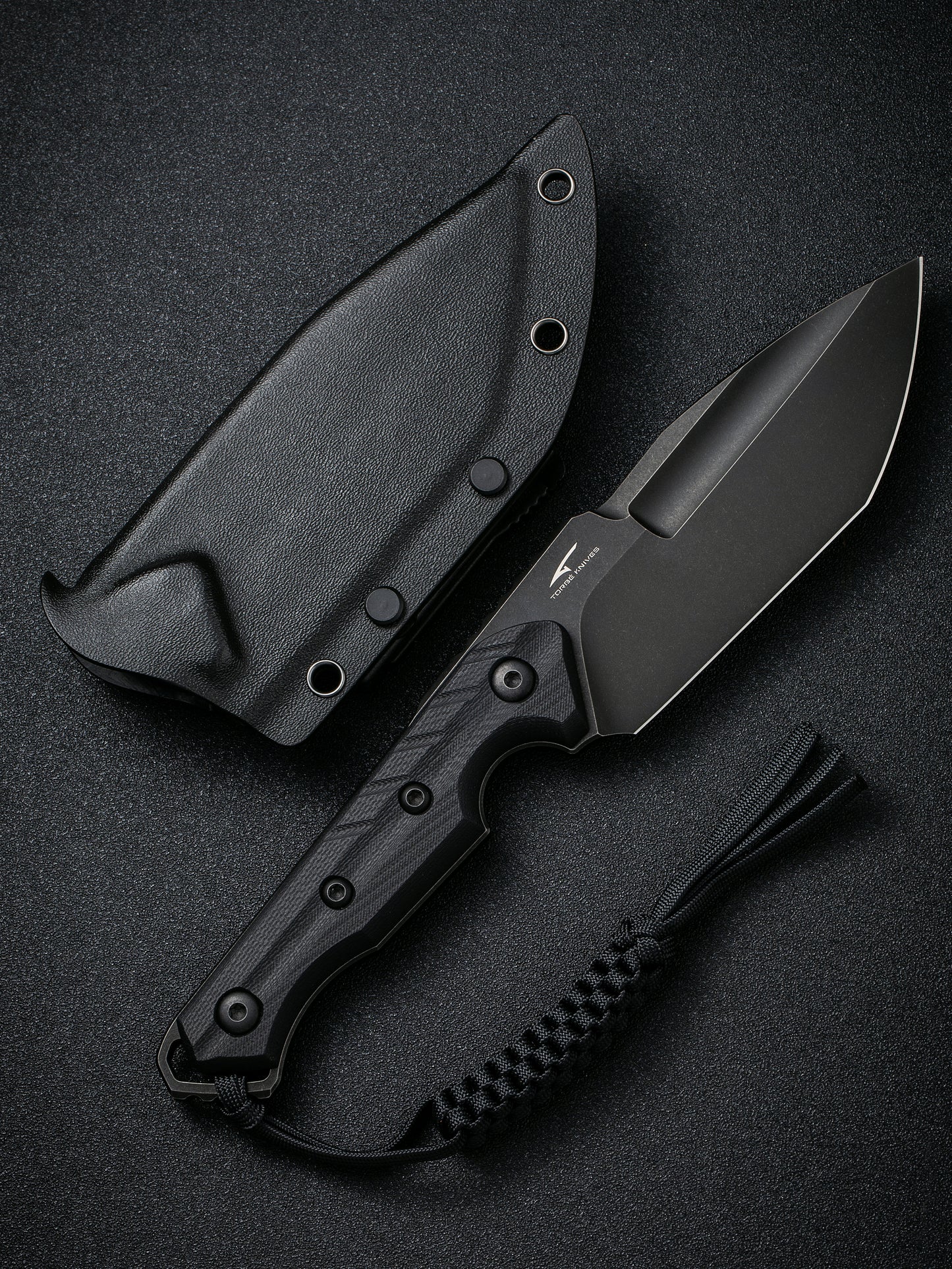 Civivi Maxwell 4.74" D2 Black Stonewashed G10 Fixed Blade Knife by Maciej Torbe C21040-1