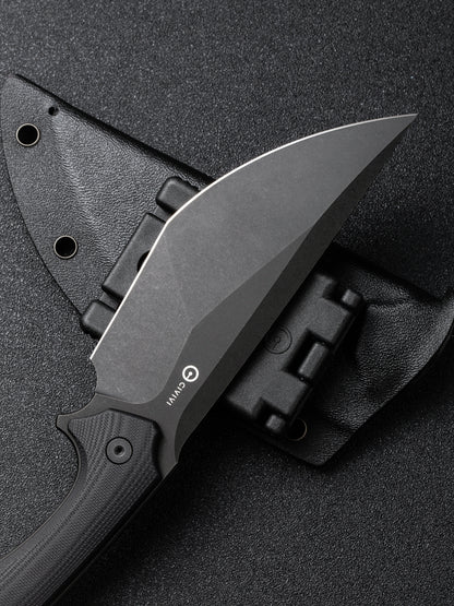 Civivi Concept 22 4.88" D2 Black G10 Fixed Blade Knife by Tuffknives C21047-1