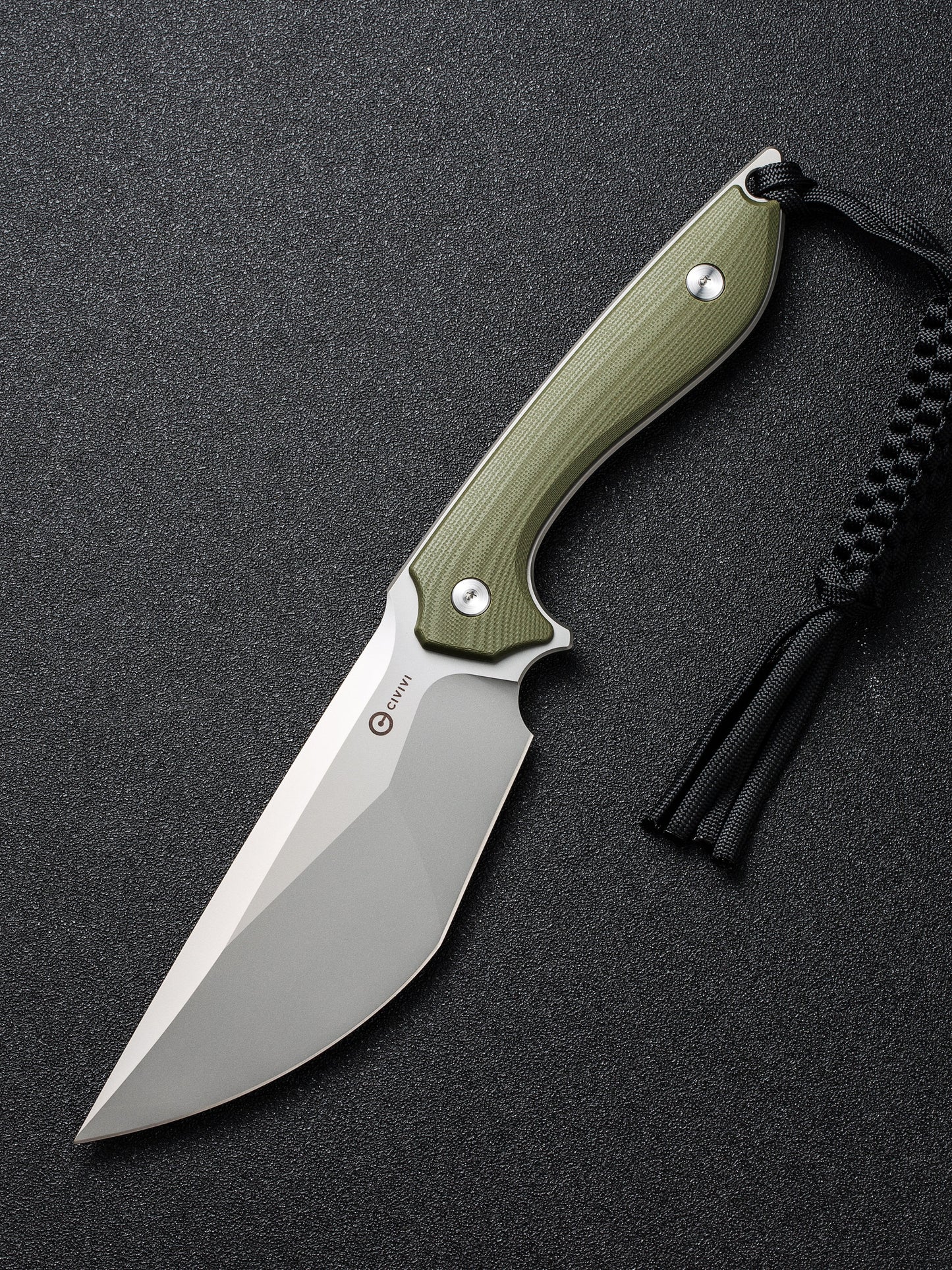 Civivi Concept 22 4.88" D2 OD Green G10 Fixed Blade Knife by Tuffknives C21047-2