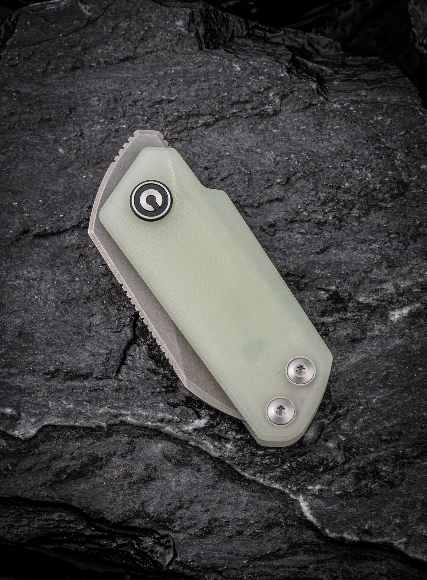 Civivi Ki-V 1.55" 9Cr18MoV Natural G10 Slip-Joint Folding Knife by Ostap Hel C2108A