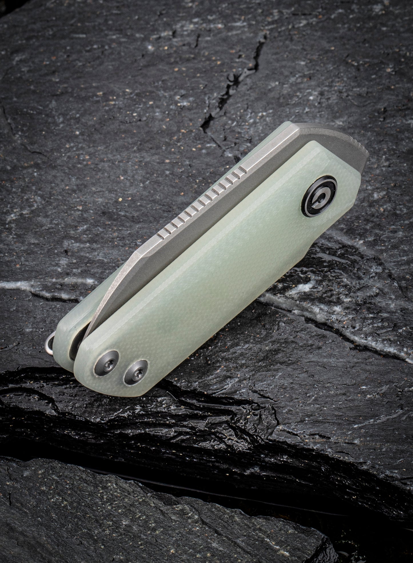 Civivi Ki-V 1.55" 9Cr18MoV Natural G10 Slip-Joint Folding Knife by Ostap Hel C2108A
