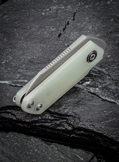Civivi Ki-V 1.55" 9Cr18MoV Natural G10 Slip-Joint Folding Knife by Ostap Hel C2108A