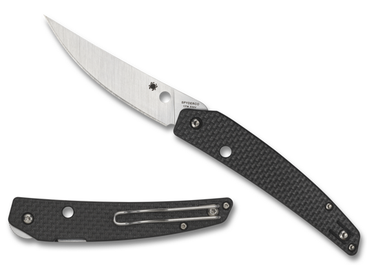 Spyderco Ikuchi 3.26" CPM S30V Carbon Fiber Folding Knife C242CFP