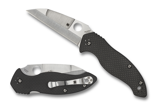 Spyderco Canis 3.43" CPM S30V Carbon Fiber G-10 Folding Knife C248CFP