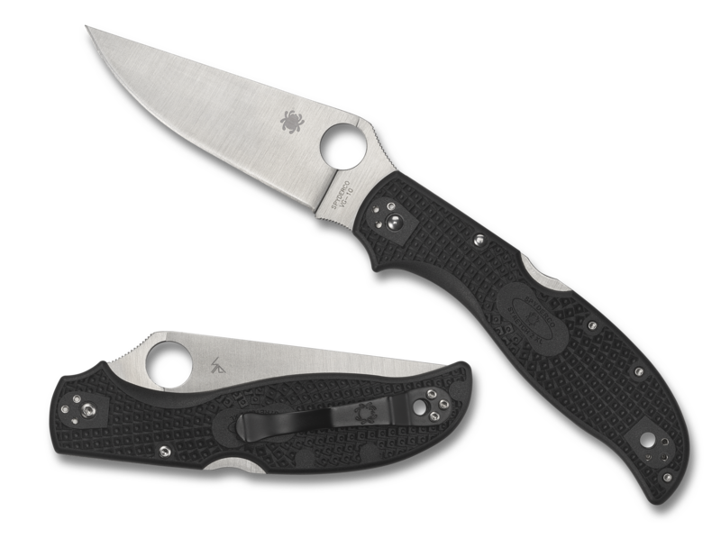 Spyderco Stretch 2 XL Lightweight 3.92" VG-10 FRN Folding Knife C258PBK