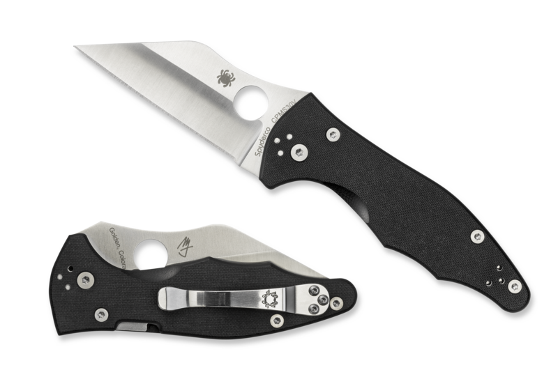 Spyderco Yojimbo 2 3.2" CPM S30V Folding Knife C85GP2