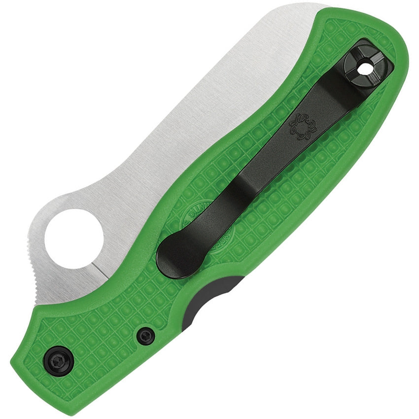 Spyderco Atlantic Salt Green 3.68” LC200N Rustproof Folding Knife C89FPGR