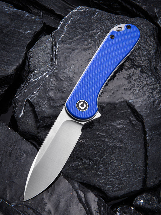 Civivi Elementum 2.96" D2 Blue G-10 Folding Knife C907F