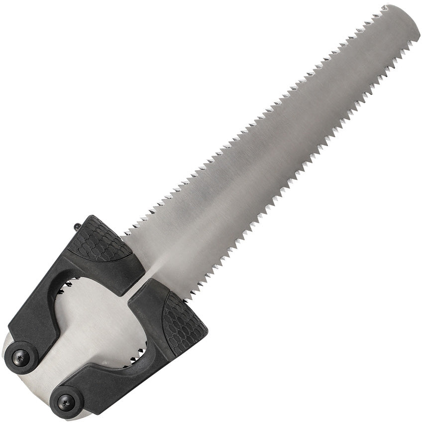 Schrade Old Timer Copperhead 9.06" Folding Handle Double-Sided Saw with Sheath