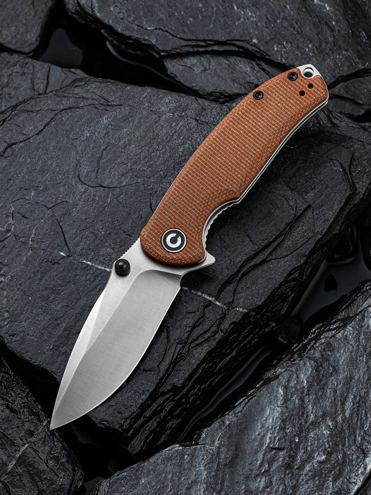 Civivi Pintail 2.98" CPM S35VN Brown Micarta Folding Knife C2020A