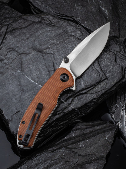 Civivi Pintail 2.98" CPM S35VN Brown Micarta Folding Knife C2020A