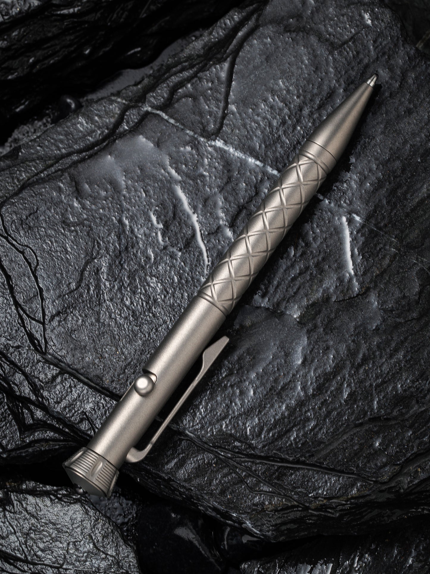 Civivi Coronet 5" Titanium Pen with Spinner Bearing Top CP-02A
