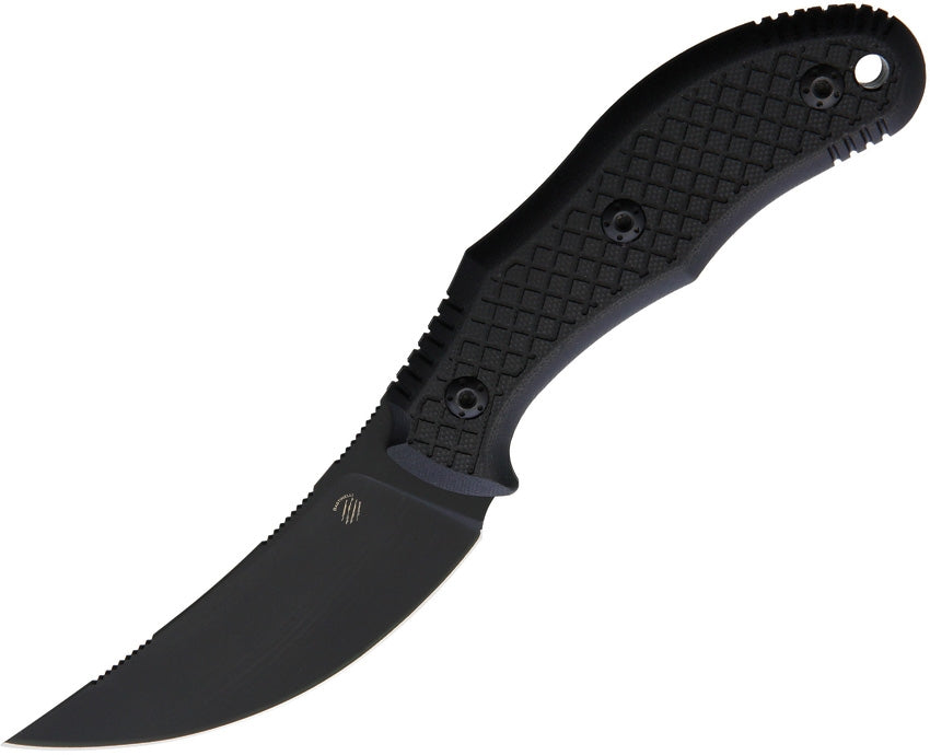 Bastinelli Chopper 3.5" M390 Black PVD G10 Fixed Blade Knife with Kydex Sheath