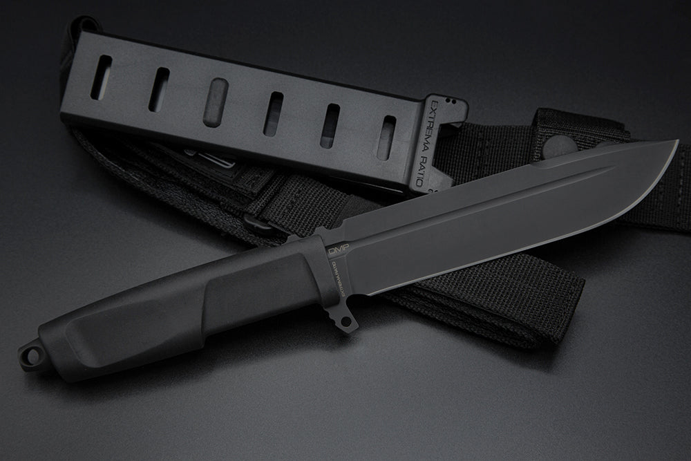Extrema Ratio DMP 5.98" N690 Black Fixed Blade Knife