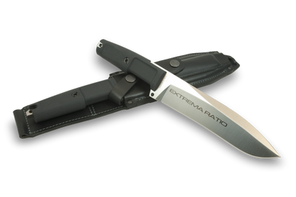 Extrema Ratio Dobermann IV Classic 7.3" N690 Fixed Blade Knife with Leather Sheath