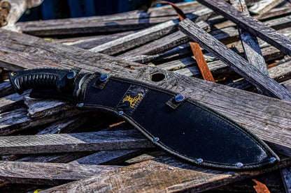 Elk Ridge Black 13" Bolo Machete with Ballistic Nylon Sheath