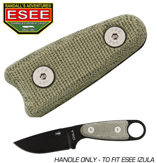 ESEE OD Green Canvas Micarta Handles for Izula knife IZULA-HANDLE