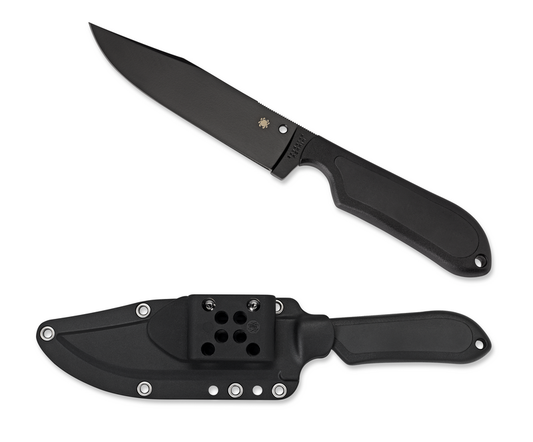 Spyderco Street Bowie 5.05" VG-10 Fixed Blade Knife - Fred Perrin Design - FB04PBB