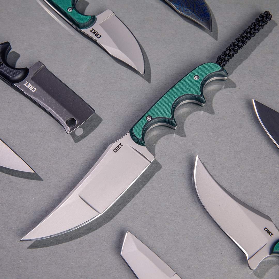CRKT Minimalist Katana 3.56" Fixed Blade Knife - Alan Folts Design - 2394