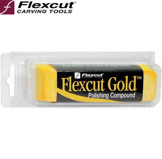 Flexcut PW11 Gold Polishing Compound for Stropping - Made in USA
