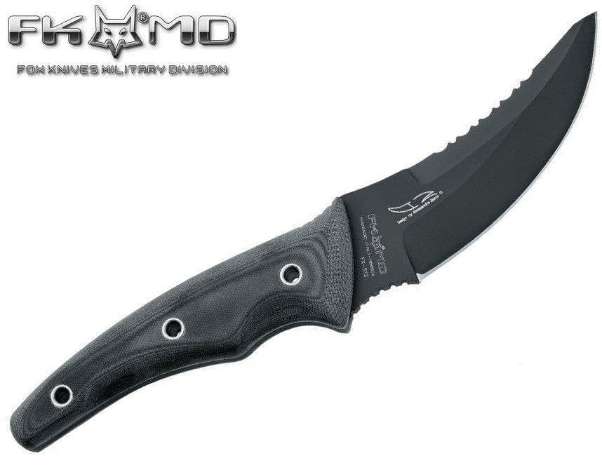 Fox FKMD Recon Combat 4.7" N690Co Fixed Blade Knife with Kydex Sheath FX-512