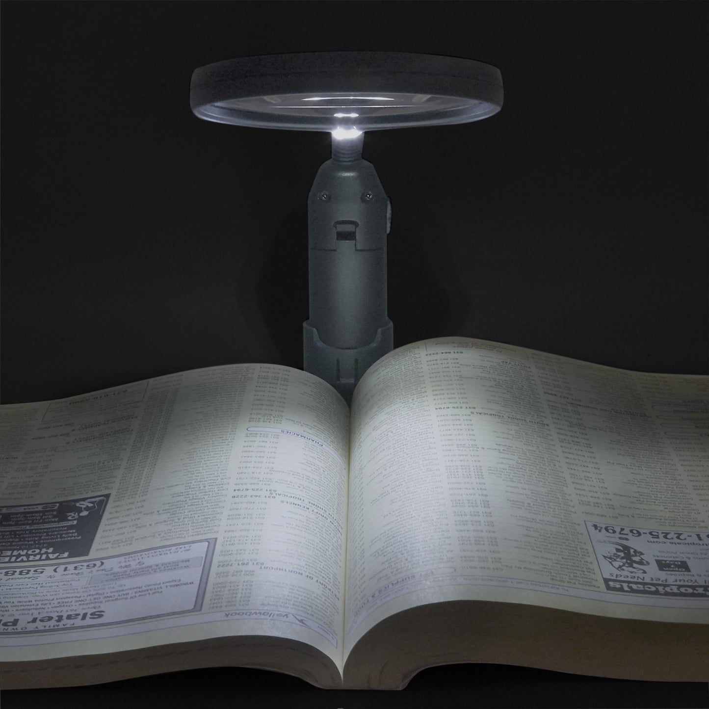 Carson MagniLamp 2x / 3.5x Magnifier with Light and Stand GN-55