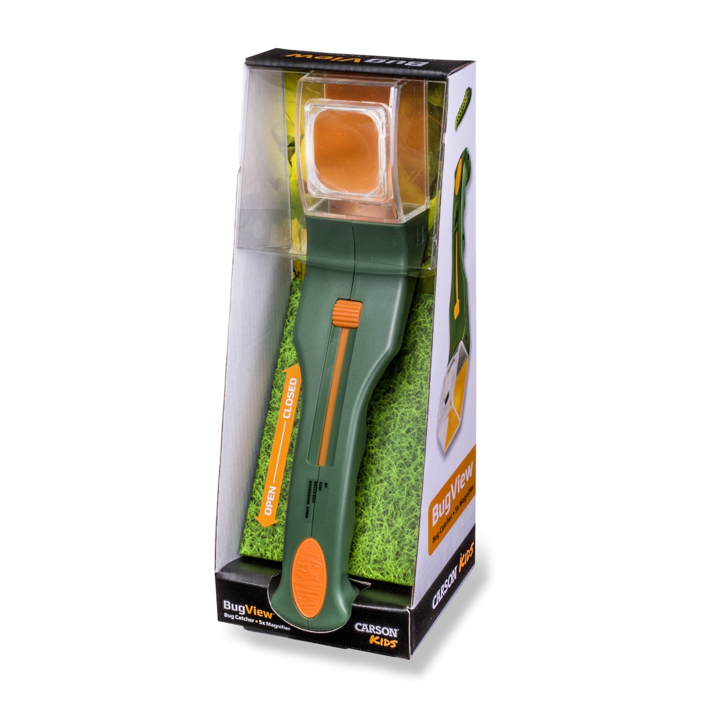 Carson BugView™ Quick-Release Insect Catcher / Bug Catching Tool and Magnifier HU-10