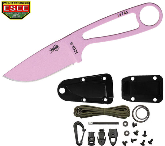 ESEE Izula Pink EDC Knife with Survival Kit IZULA-P-KIT