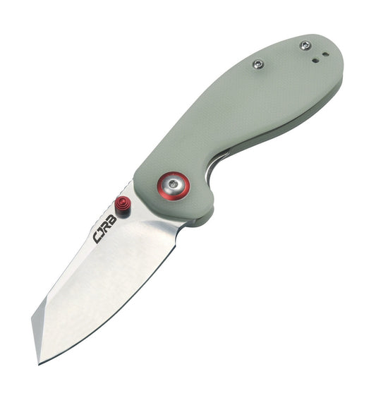 CJRB Maileah 2.39" AR-RPM9 Jade G10 Folding Knife J1918-NTG