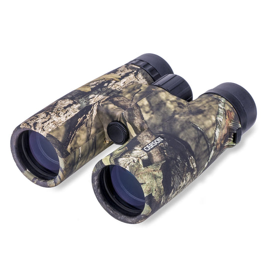 Carson JR Series 10x42mm Full-Sized Waterproof Binoculars Mossy Oak Camouflage JR-042MO