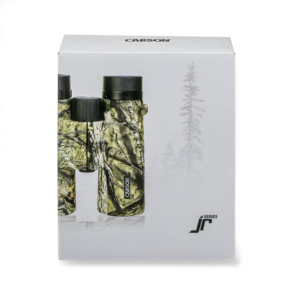 Carson JR Series 10x42mm Full-Sized Waterproof Binoculars Mossy Oak Camouflage JR-042MO