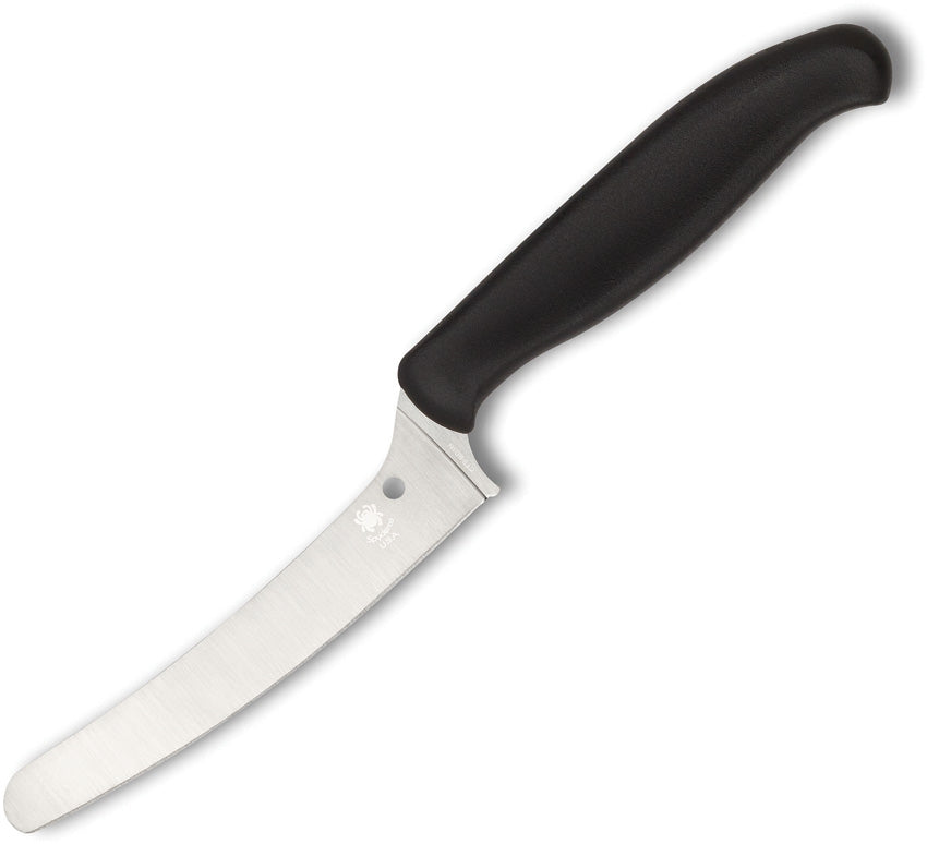 Spyderco Z-Cut 4.3" CTS BD1N Blunt-Tip Kitchen Knife - Made in USA - K13PBK