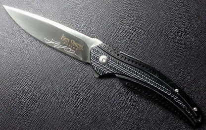 CRKT Ripple 3.125" IKBS Folding Knife K415KXPS Ken Onion Autographed Special Edition