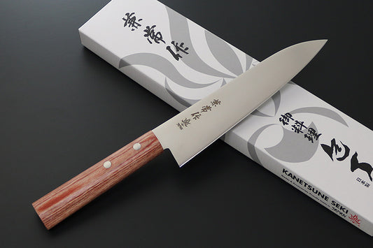Kanetsune 555 Series Kengata 7.09" DSR-1K6 Kitchen Knife - Made in Japan KC-362