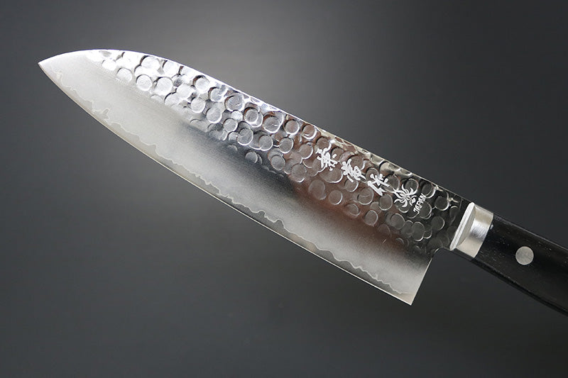 Kanetsune Tsuchime Santoku 6.49" VG-1/SUS410 San-Mai Kitchen Knife - Made in Japan KC-943