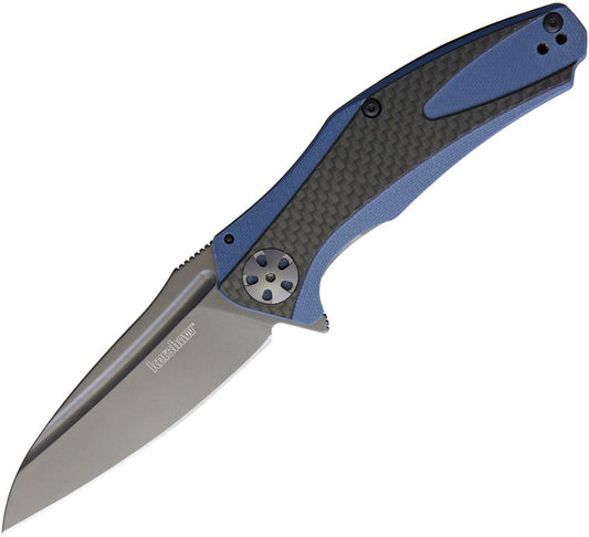 Kershaw Natrix 3.25" Carbon Fiber G10 KVT Flipper Folding Knife 7007CF