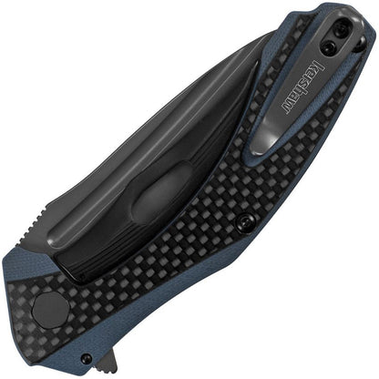 Kershaw Natrix 3.25" Carbon Fiber G10 KVT Flipper Folding Knife 7007CF