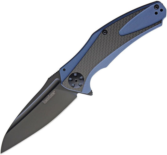 Kershaw Natrix XL 3.75" Carbon Fiber G10 KVT Flipper Folding Knife 7008CFBLK