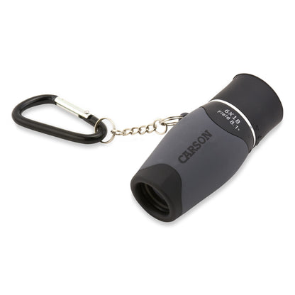 Carson MiniMight 6x18mm Pocket Monocular with Carabiner Clip MM-618