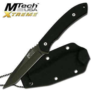 Mtech Xtreme Tactical Neck Knife with Kydex Sheath MX-8038