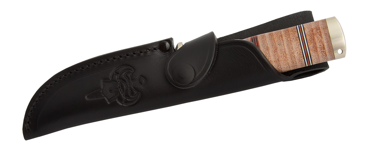 Fallkniven NL5cxL Northern Light 'Idun' 3.94" Cowry X Damascus Fixed Blade Knife